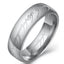 Bague en acier inoxydable avec police arabe personnalisée