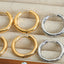 18K Gold-Plated Huggie Earrings - Korvel