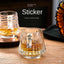 Shanhai glass whiskey cup personalized niche home wine cup mini wine glass beer cup - Korvel