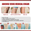 Aricose Veins Medical Cream, Relieve Leg Swelling Earthworm Leg Vein Massage To Relieve Pain - Korvel
