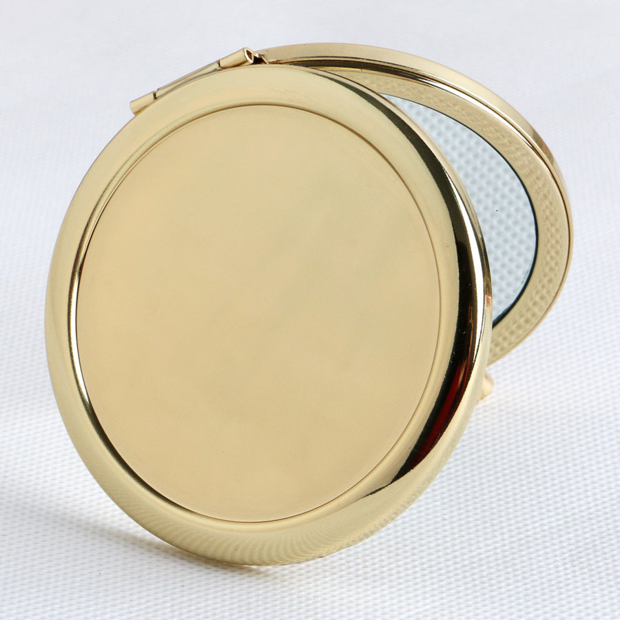 Mini Pocket Cosmetic Compact Mirror Foldable Double Sides Pocket Mirror Girl Beauty Tools - Korvel