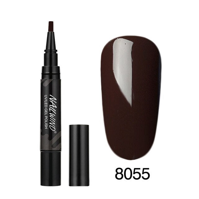 Venalisa 60 Colors Soak Off Gel Nail Polish with Glue Pen