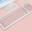 D520 Silent Wired Esports Keyboard USB Ultra Thin 104 Key Business Office Retro Punk Computer Gaming Keyboard - Korvel