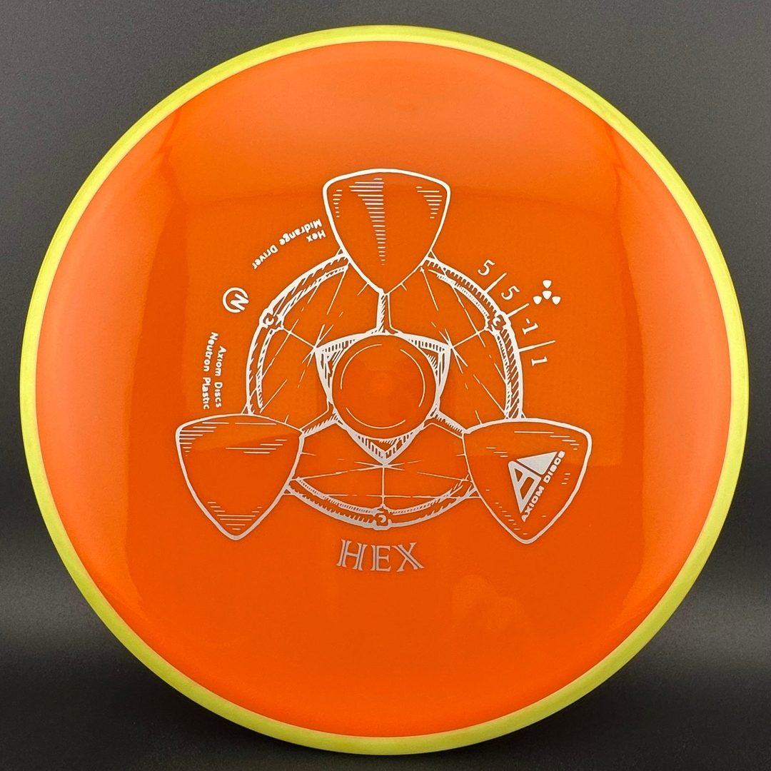 Disco Axiom Neutron Hex de Media Distancia