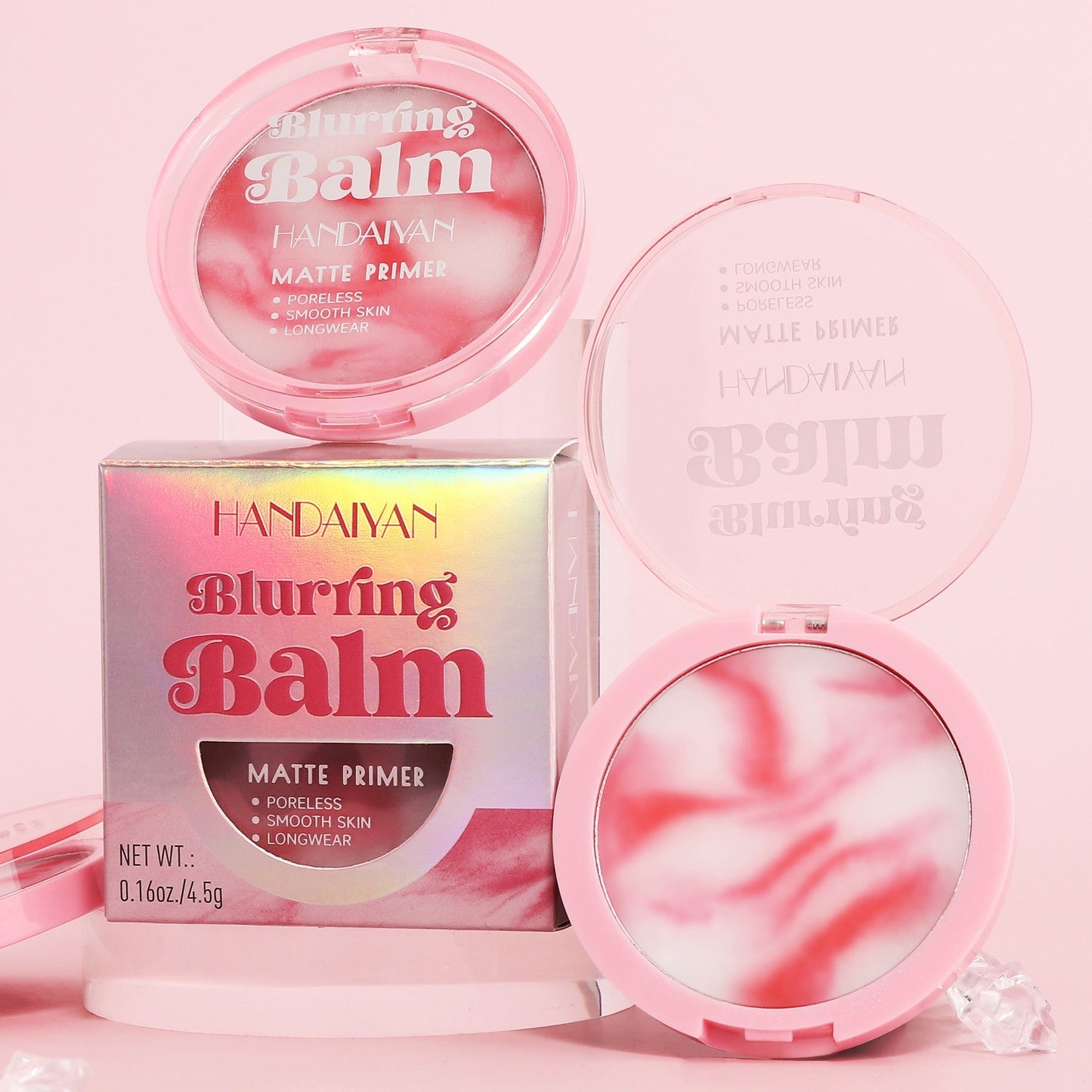 HANDAIYAN Long-Lasting Waterproof Concealer Powder Cream