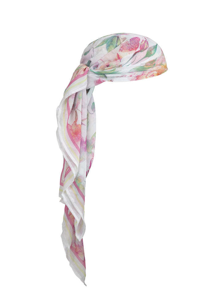 Chic Multi-Color Chiffon Headscarf for Beach & Swim