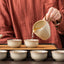 Juego de té Kung Fu chino Ru Kiln - Colección de cerámica elegante