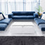 High Glossy Coffee Table with 2 Drawers have RGB Led Light with Buletooth Control - Korvel