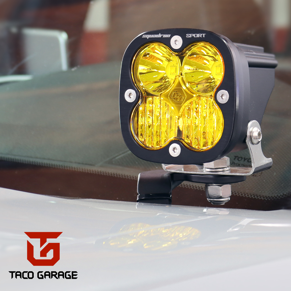 Premium Low Profile Ditch Light Brackets for 2016+ Tacoma - Korvel