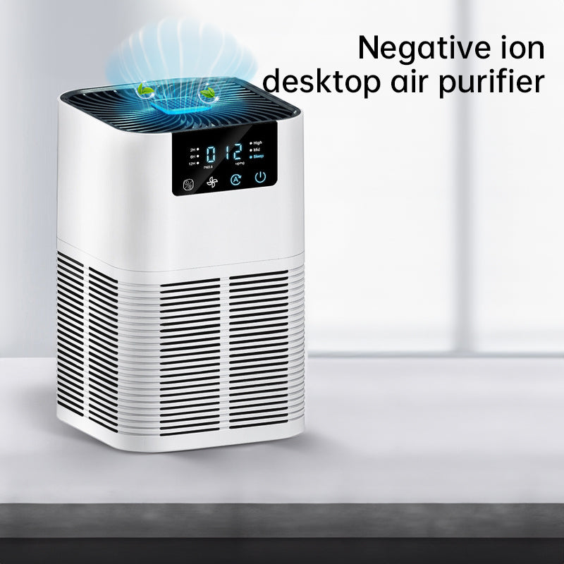 Negative ion desktop air purifier indoor formaldehyde sterilization and odor removal - Korvel
