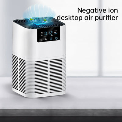 Negative ion desktop air purifier indoor formaldehyde sterilization and odor removal - Korvel