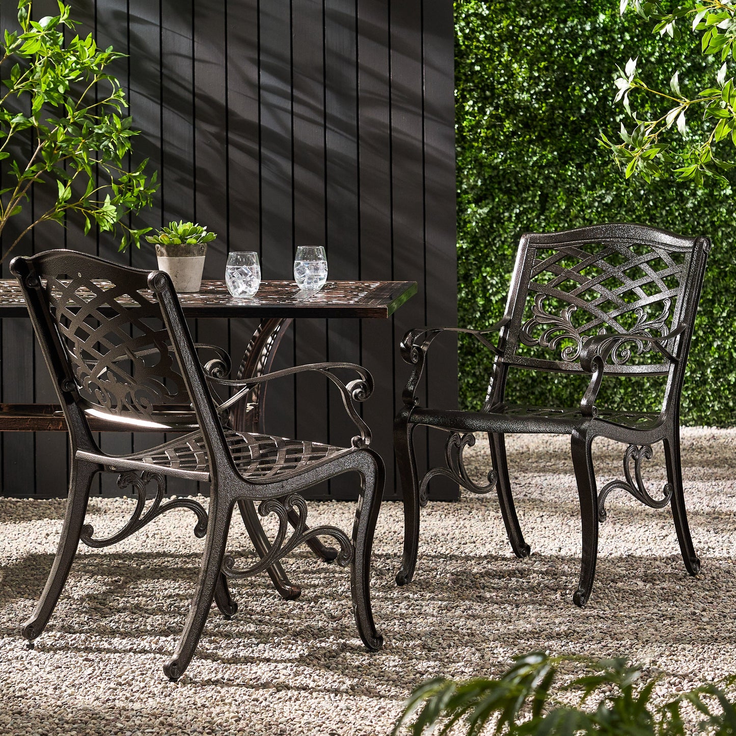 PHOENIX ARM CHAIR(set of 2) - Korvel