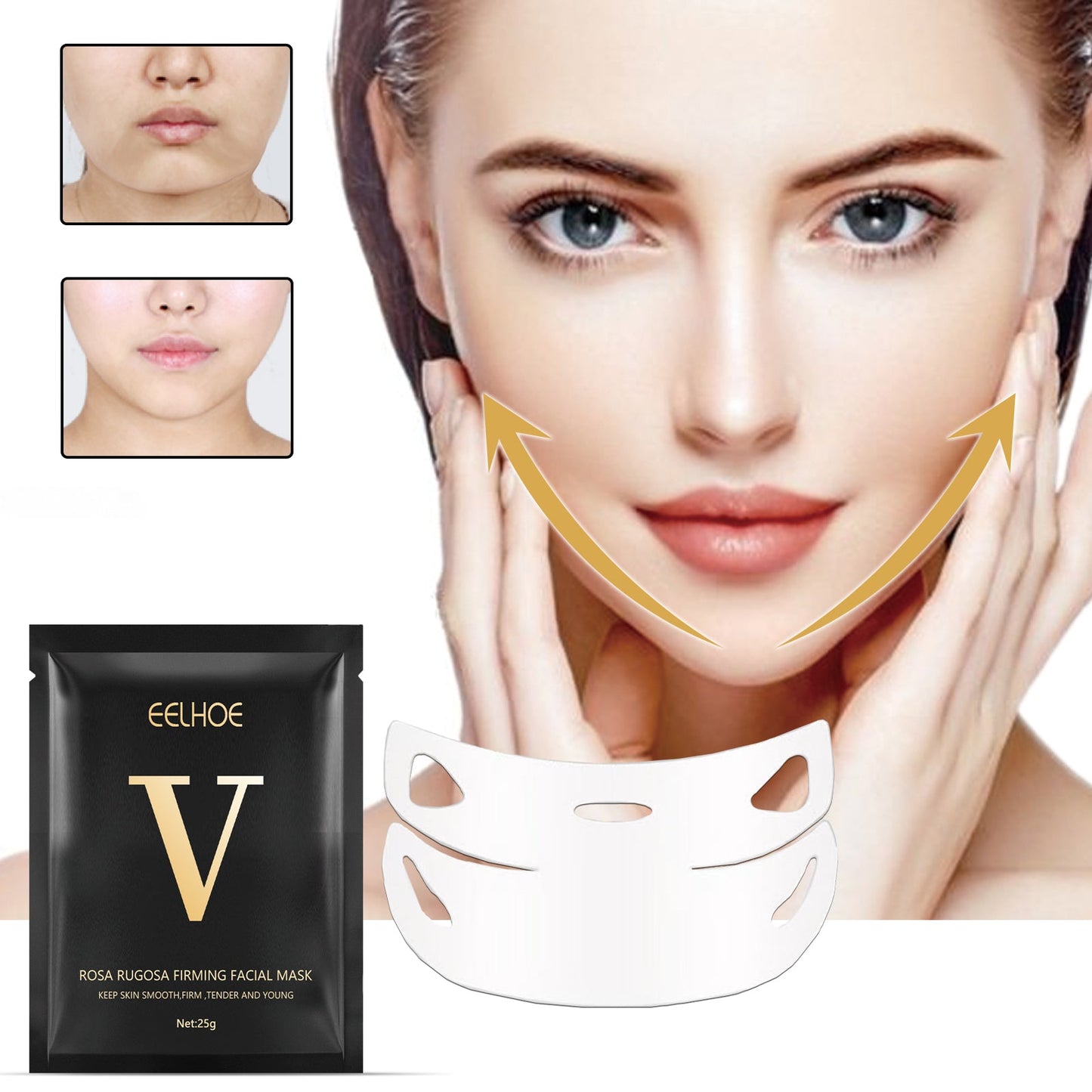 Mascarilla Facial Reafirmante en Forma de V