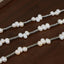 Freshwater Pearl Titanium Steel Bead Necklace - Korvel