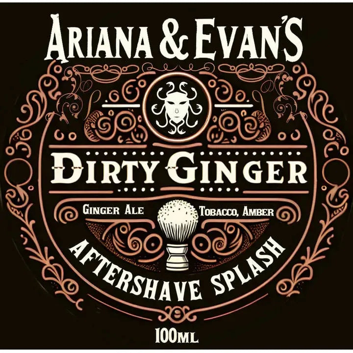 Collection de rasage Dirty Ginger d'Ariana & Evans