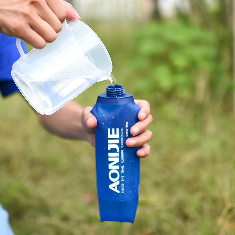 Botella Deportiva AONIJIE TPU - Frasco de Hidratación para Estilos de Vida Activos
