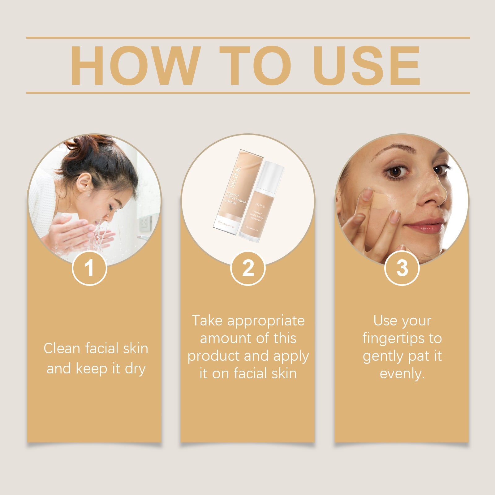 Moisturizing Liquid Foundation Easily Creates A Natural Skin Tone Concealer Moisturizing And Long-Lasting Long-Lasting Makeup Foundation - Korvel