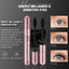 Double Head Black Mascara Waterproof Lengthens Extension Eyelashes Non-smudge Lengthening Volume 5D Silk Fiber Mascara Cosmetics - Korvel