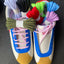 8 pairs of 8-color shoelaces - semi-circular - Korvel