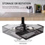 Premium Mesh Desk Organizer with Swivel Pencil Drawer