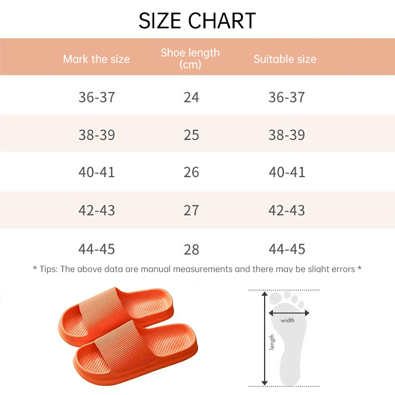 Unisex Fashion Sandals - Anti - Slip, Wear - Resistant EVA Thick Sole, Comfortable Home & Bathroom Flip - Flops - Korvel