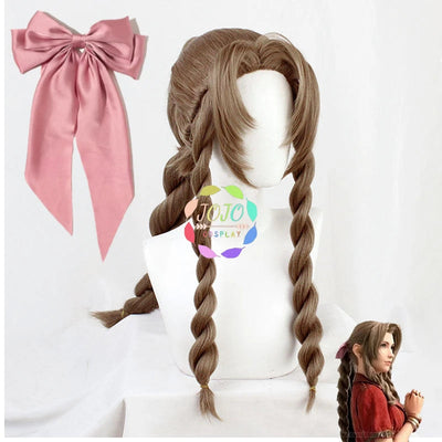 Aerith Gainsborough Wig - FF VII Remake Cosplay Accessory