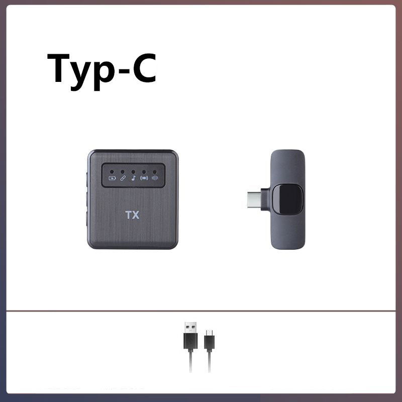 Premium Wireless Lavalier Microphone for Live Streaming