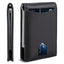 Portefeuille pour hommes en motif carbone premium