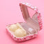Cute Eyelash Case for Strip False Eyelashes Portable Lash Cases for Pretty Girl Smart Eyelash Tools - Korvel