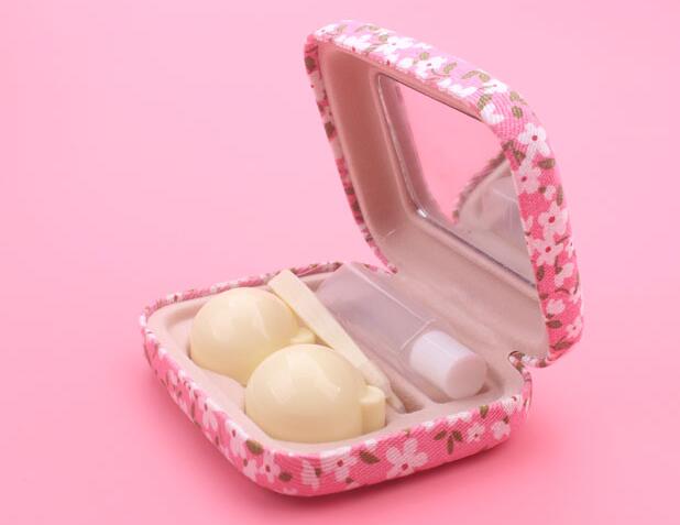 Cute Eyelash Case for Strip False Eyelashes Portable Lash Cases for Pretty Girl Smart Eyelash Tools - Korvel