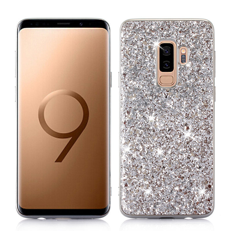 Phone Case for Samsung Galaxy S9 Plus Case Silicon Bling Glitter Crystal Sequins Soft TPU Cover Fundas for Samsung S9 Plus S9 - Korvel