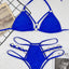 Cutout Halter Neck Two-Piece Bikini Set - Korvel