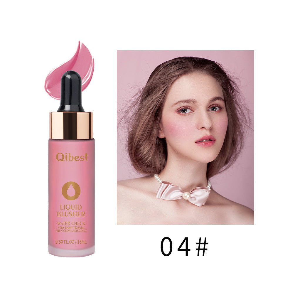 QIBEST Natural Liquid Blush for Radiant Skin