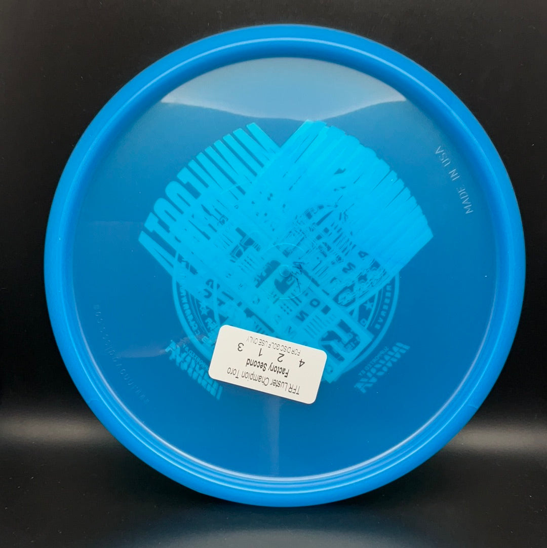 Luster Champion Toro - Tourney F2 Disc Golf Disc