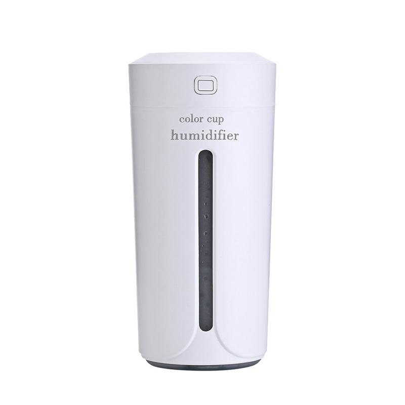 Color Cup USB Air Humidifier - Mini Aroma Diffuser with LED Lights
