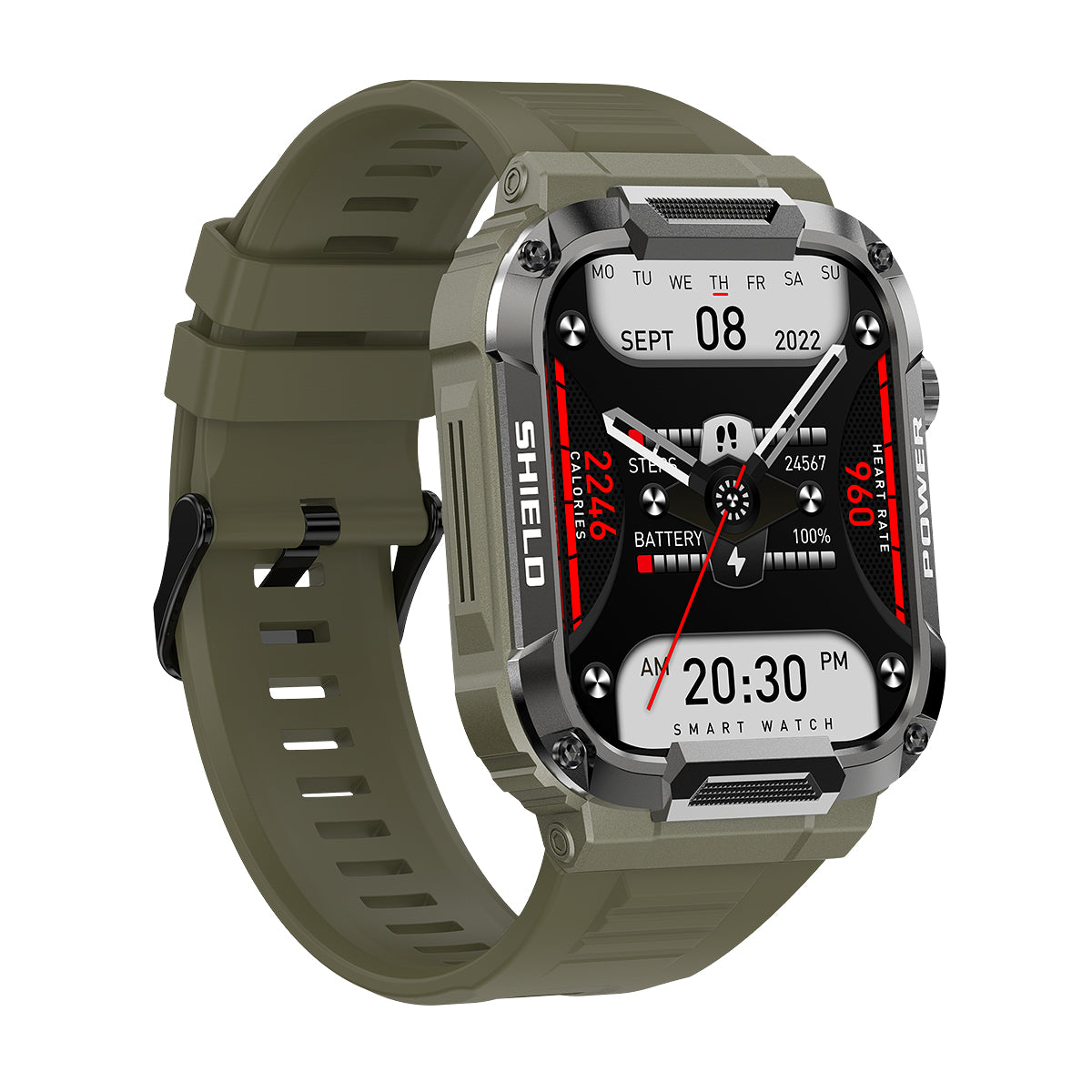 Smart bracelet MK66 Bluetooth call IP69 health monitoring super long endurance sleep monitoring sports watch - Korvel