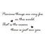 Elegant Acrylic Mirror Surface Wall Sticker - Literary Design