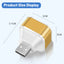 Luminous 3 USB mobile phone charging head with 1/3 expansion port, multi port USB mobile phone charger - Korvel