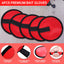 6 - piece set of 5.9 - inch lure wraps. Doubles as covers, gloves, hook protectors. Keeps anglers safe while fishing. - Korvel