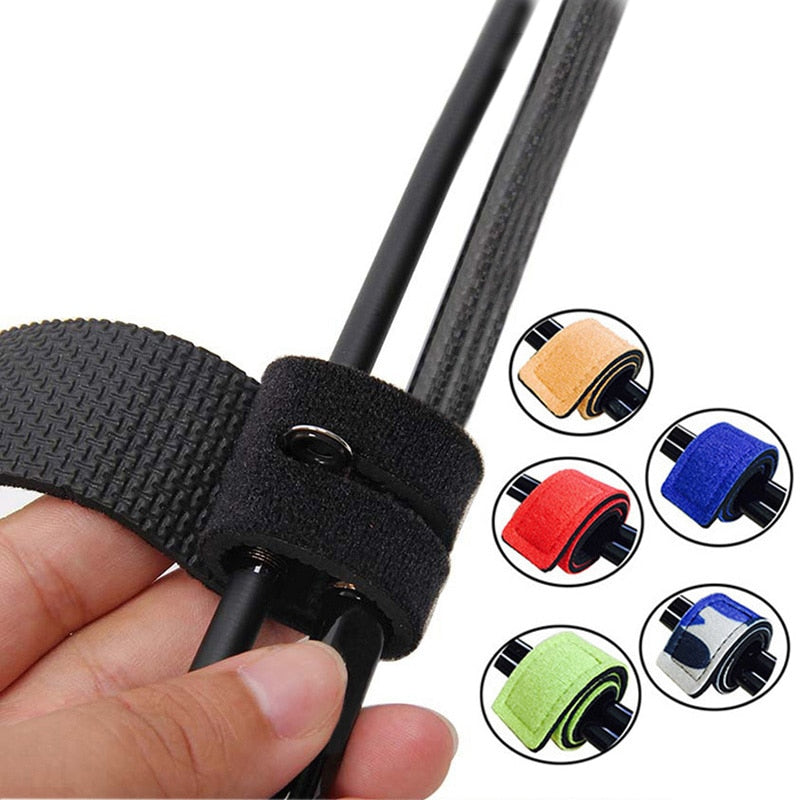 1 Pcs New Fishing Tools Rod Tie Strap Belt Tackle Elastic Wrap Band Pole Holder Accessories Diving Materials Non-slip Firm - Korvel