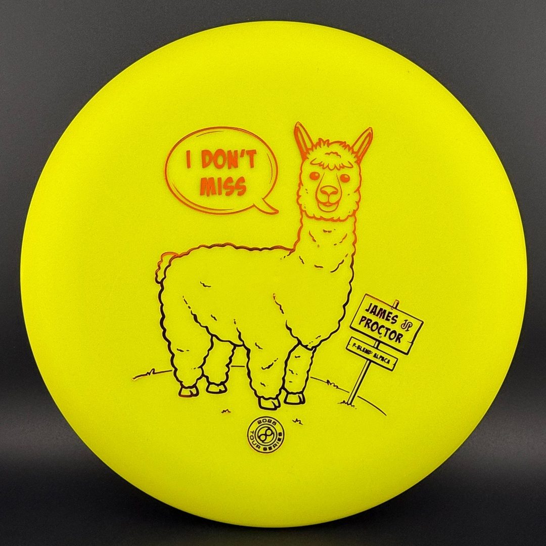 P-Blend Alpaca - James Proctor - Putter de Disc Golf de la Série Tour 2025