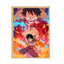 One Piece Creative Photo Frame Night Light Toy Anime Character Luffy Zoro Night Light Bedside Decoration Painting Christmas Gift - Korvel