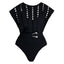 Elegant V-Neck One-Piece Swimsuit for Women