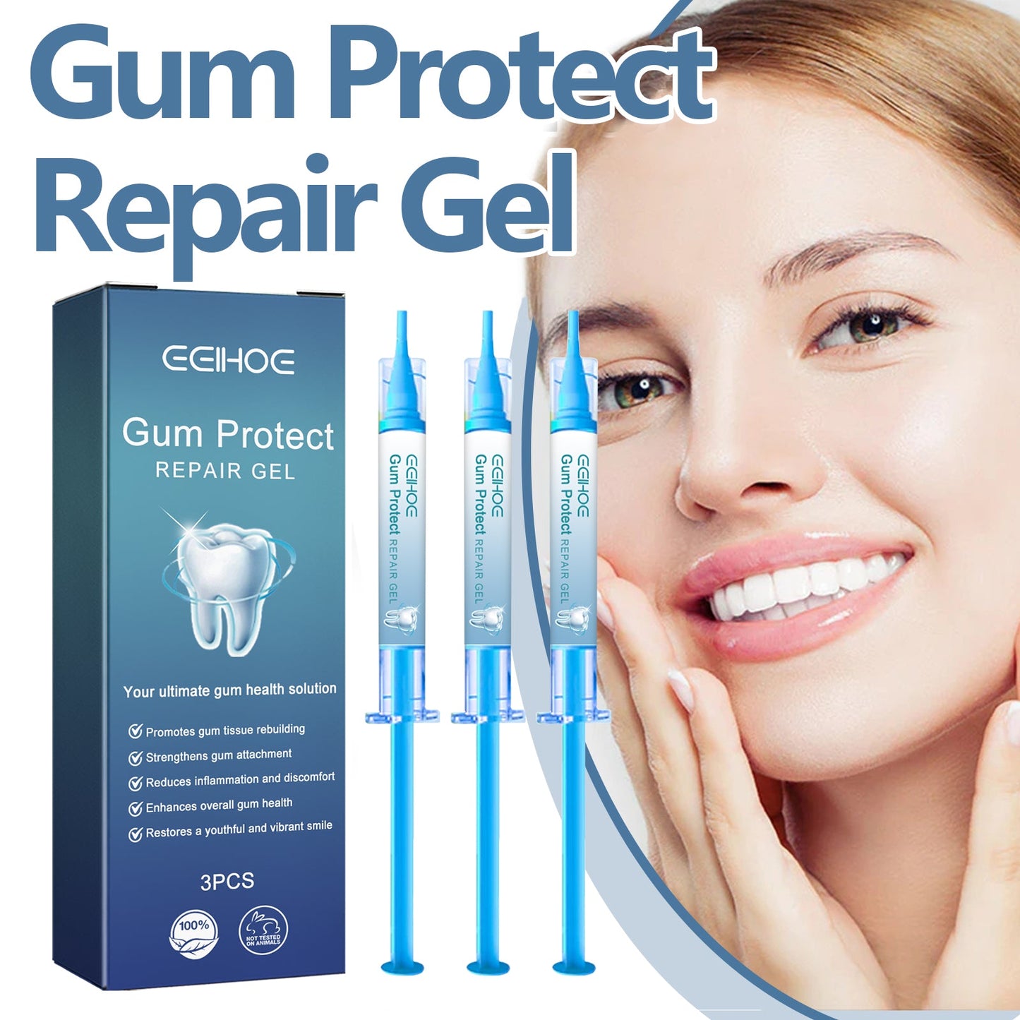 Gel Reparador Gum Protect para Aliento Fresco y Cuidado Oral