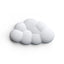Mouse pad with wrist rest keyboard cloud anti-slip memory foam desktop office gamer mouse wrist rest - Korvel