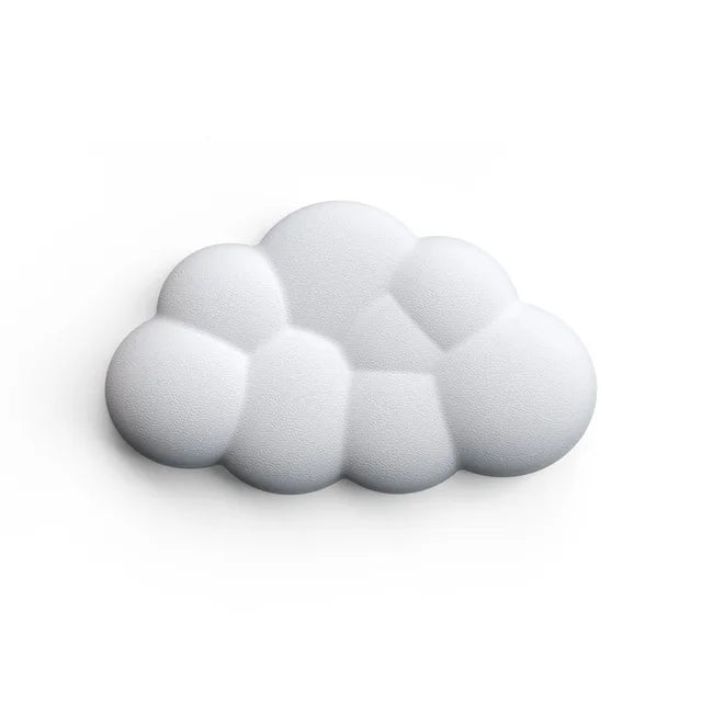 Mouse pad with wrist rest keyboard cloud anti-slip memory foam desktop office gamer mouse wrist rest - Korvel