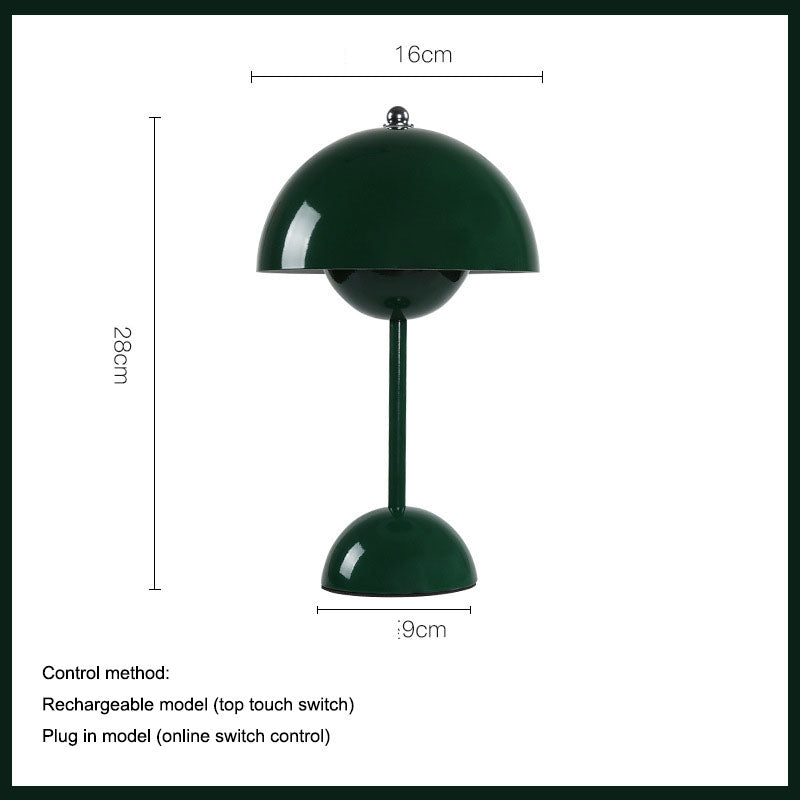 Elegant Dual-Purpose Night Light for Charging and Decor