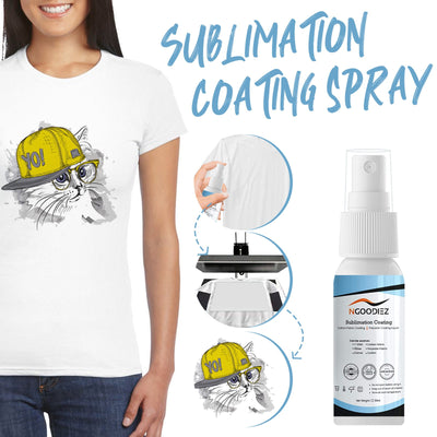 Sublimation Coating Spray Clothing Quick-Drying Spray Heat Transfer Wear-Resistant Anti-Stain - Korvel
