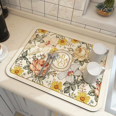 Premium Kitchen Countertop Drainage Pad for Tableware