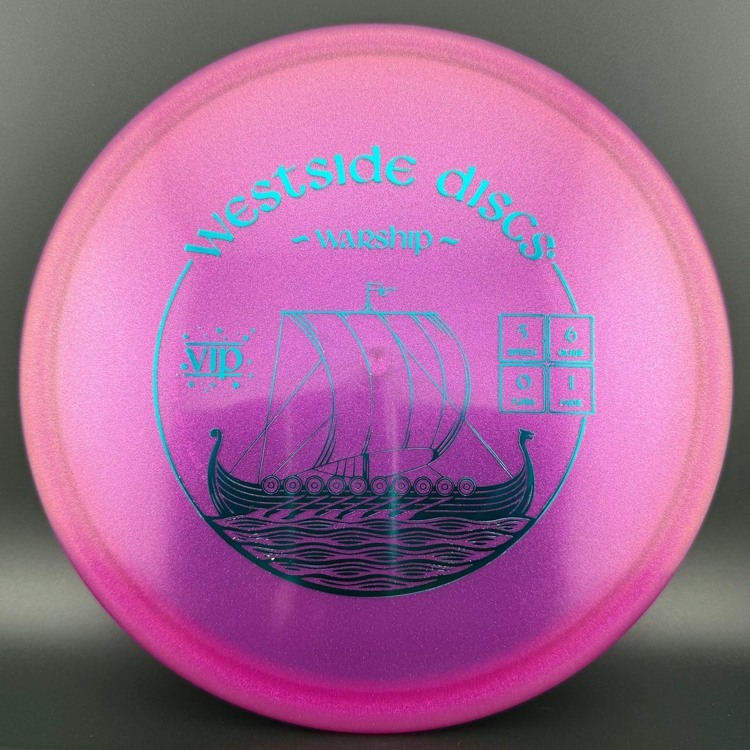VIP Glimmer Warship Disc Golf Disc